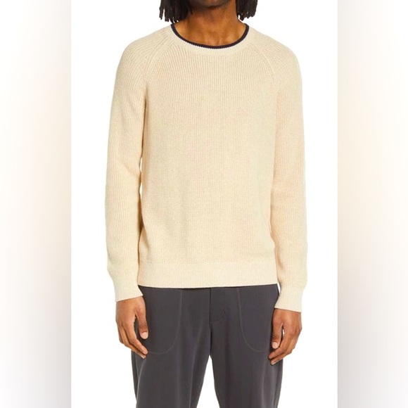 ATM Anthony Thomas Melillo Other - Atm Anthony Thomas Melillo Cotton Blend Rib Sweater In H. Oatmeal Combo SIZE S